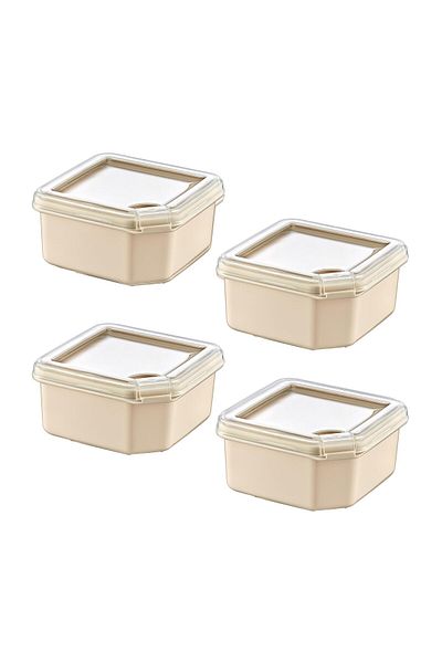 Smartware Latte 650 ml - 4-Piece Q-Box Storage Container