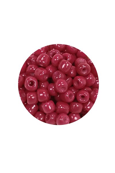 STUMBANNG Bulky Glass Sand Beads Large Size (6/0) 4 mm - 60 Grams - Burgundy - Bnc133