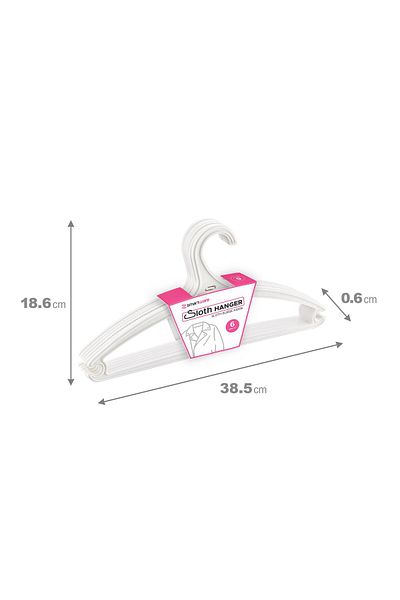 Smartware 6-Piece Clothes Hanger