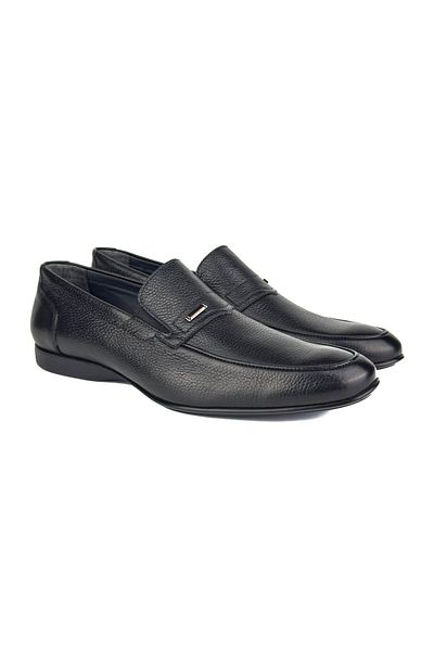 TEZCAN KUNDURA Climax Black Genuine Leather Men's Classic Shoes