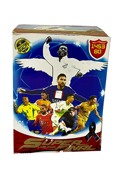 AKSAN Süper Final 60 Adet (20 Paket Her Pakette 3 Adet) Kart Futbolcu Kartı Sporcu Kartı Oyuncu Kartı