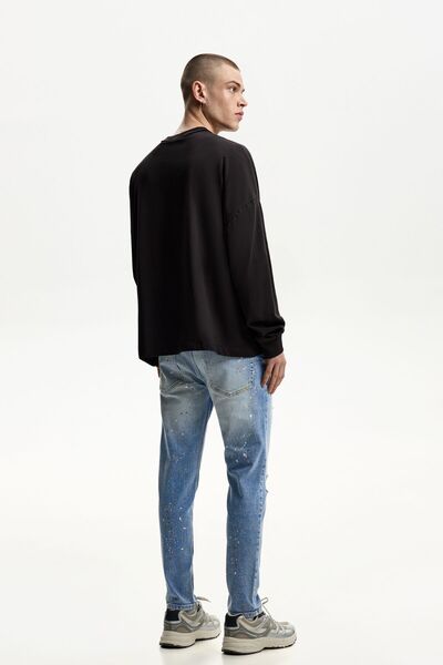 Bershka Distressed super skinny fit jean