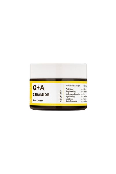Q+A Ceramide Barrier Defense Face Cream, 50 g - προστατευτική κρέμα προσώπου με κεραμίδια