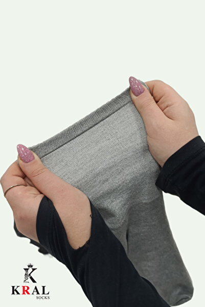 KRAL SOCKS Women's Socks 4 Pairs Bamboo Elasticated Seamless Stretchy Foot-Free Candy Socks Unisex