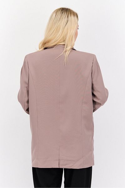 4th & Reckless Women Tall Fit Solid Blazer, Mauve