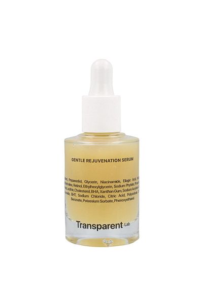 TRANSPARENT LAB Απαλός ορός αναζωογόνησης, 30 ml - Ορός αναζωογόνησης και μείωσης ρυτίδων