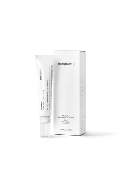 TRANSPARENT LAB De-Bloat Soothing Eye Serum, 15 ml - zklidňující oční sérum s kofeinem