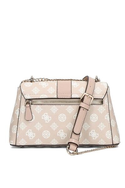 Guess Dámská béžová taška přes rameno s logem Dorys Dámská béžová crossbody taška Hwpg9521210-sdl
