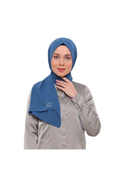 Levidor indigo Blue Medina Silk Shawl