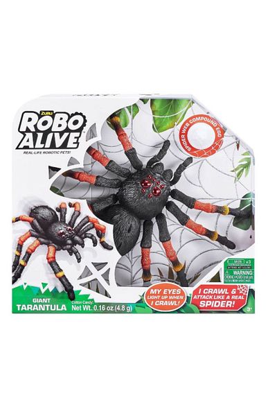 Robo Alive 15" Giant Tarantula Spider S1 7170