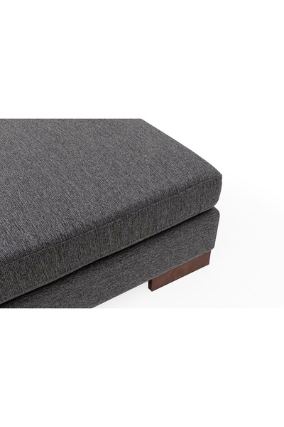 Vivense Tulip Puf, Keten, Antrasit