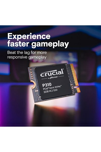 Crucial P310 1Tb 7100Mb/S - 6000Mb/S Gen 4 Pci-E Nvme M.2 2230 Ssd Ct1000P310Ssd2