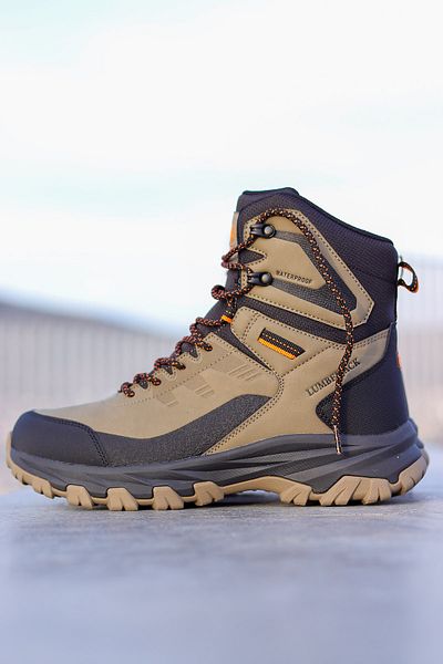 lumberjack Mick Hi Αδιάβροχες Μαύρες Ανδρικές Μπότες εξωτερικού χώρου