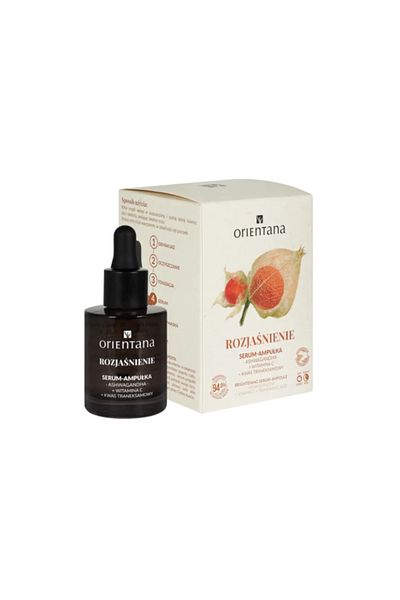 ORIENTANA - Αμπούλα/ορός Brightening - Ashwagandha Vitamin C Tranexamic Acid, 30ml