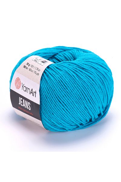 Prestij Boncuk Yarnart Jeans Dark Turquoise Πλεκτό Χειροποίητο Σχοινί 55