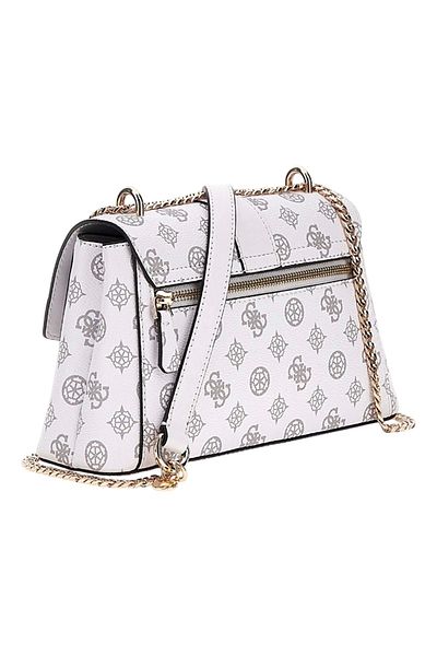 Guess Dorys Convertible Xbody Flap Жіноча біла сумка з хрестом Hwpg9521210-wlo