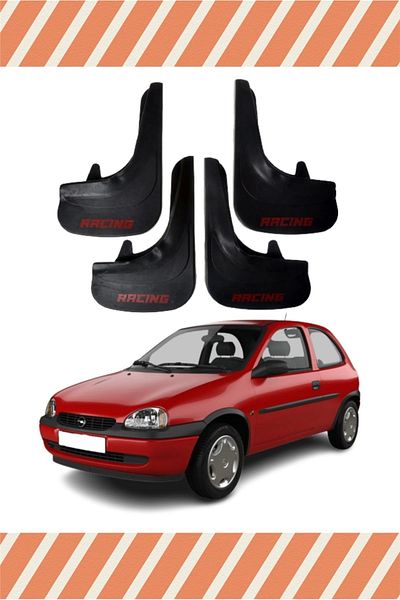 Heda Tex Opel Corsa B 1993-2000 - Racing Written 4-Piece Dust Cover Set