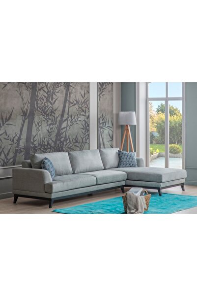 Vivense Nago Köşe Koltuk, Gri, Sağ Köşe