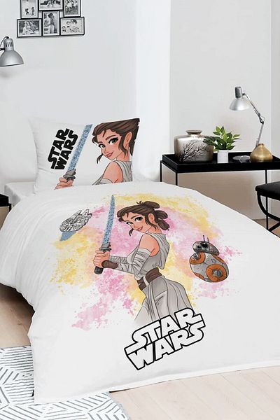 Homamia Set cuvertură de pilota unică din bumbac 100% Star Wars