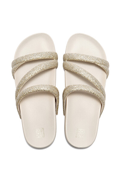 ZAXY Glitter Full Name Women's Slippers Beige 35/42