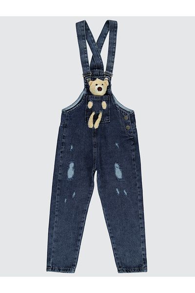 Civil Girls Girl's Salopette 10-13 Years Dark Blue