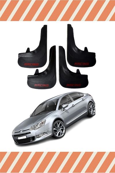 Heda Tex Db Citroen C5 2007 and Later Racing Written 4-Piece Leggings Mudguard Mudguard