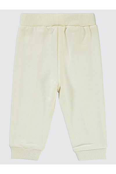 Civil Baby 6-18 Months Baby Girl Ecru Sweatpants