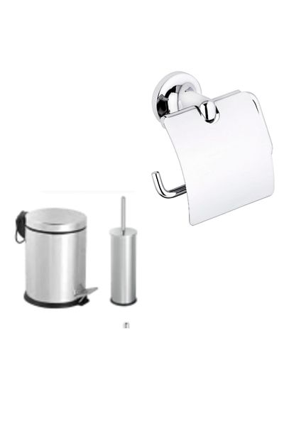 CAMERO Adnoss Camero Set of 2 and Nero Toilet Brush Holder