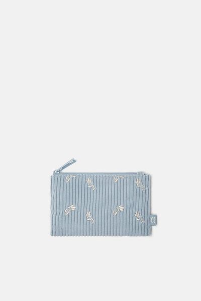 Pull & Bear Floral fabric purse