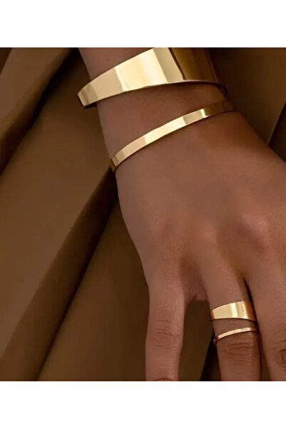 Store Paslanmaz Çelik Bileklik Yüzük Takımı