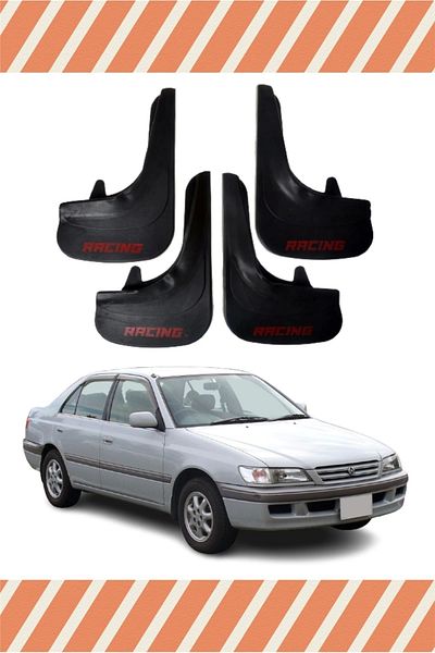 NOVDES Yb Toyota Corona Racing Written 4-Piece Leggings Mudguard Mudguard