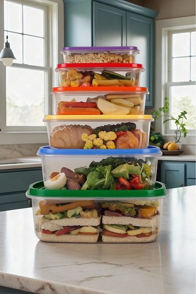 Karaca Roxy 6-Piece Storage Container Colorful