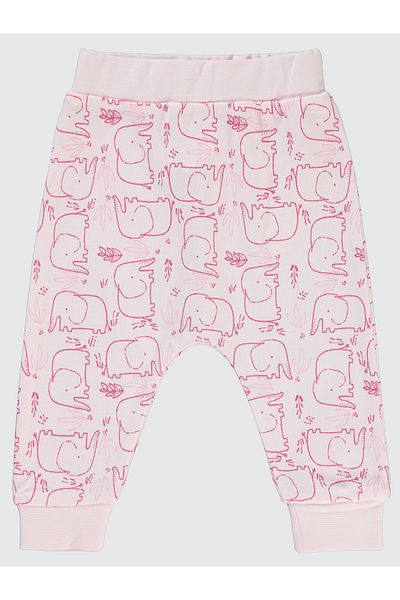 Civil Baby 6-18 Months Pink Baby Single Bottom Without Booties