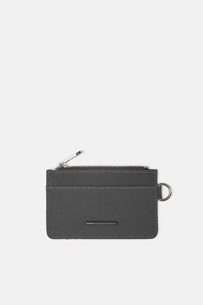 Pull & Bear Rubberised card holder