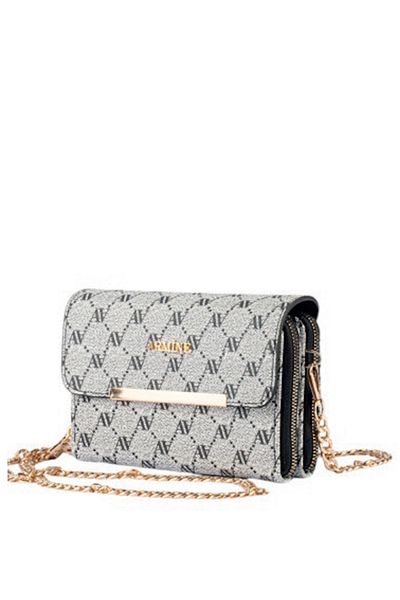 Armine Arm-381 Gray Dotted Women's Bag