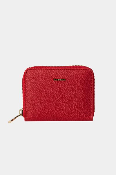 REWİNA Genuine Leather Wallet Portfolio for Women - with Magnet and Card Holder