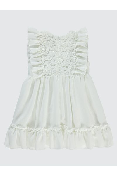 Civil Girls 2-5 Years Girl's Ecru Dress