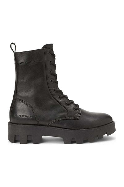 Marc O'Polo Black Booties Womens Shoes