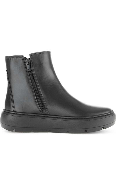 GABOR Black Booties Womens Shoes