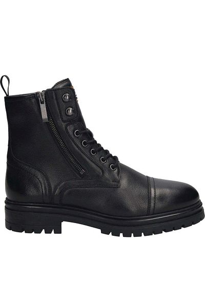 SALAMANDER Black Booties Mens Shoes