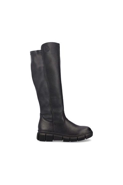 Rieker Cizme negre Pantofi dama