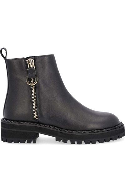 Liu Jo Black Booties Womens Shoes