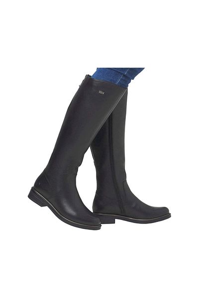 Remonte Black Boots Womens Shoes