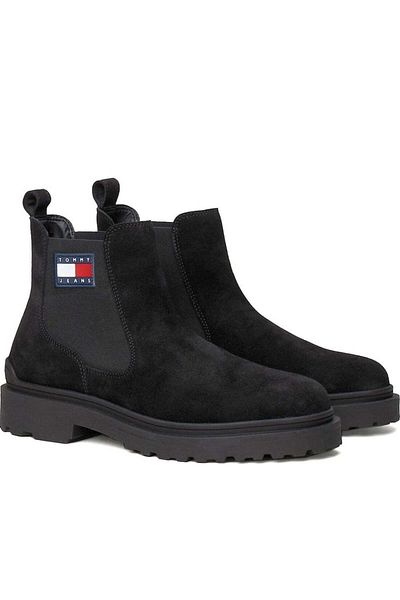 Tommy Jeans Cizme negre Pantofi barbati