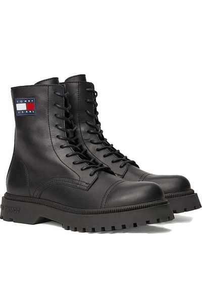 Tommy Jeans Cizme negre Pantofi barbati
