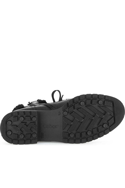 GABOR Black Booties Womens Shoes