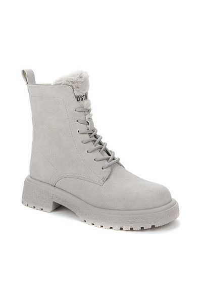 Keddo Grey Booties Womens Shoes