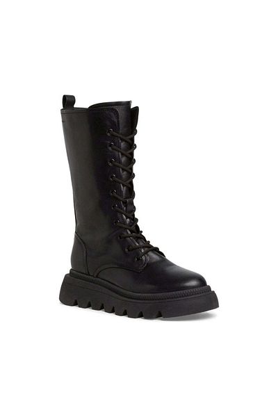 Tamaris Black Booties Womens Shoes