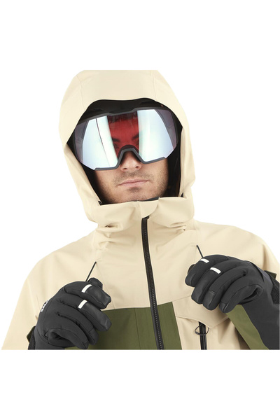 Salomon Moon Patrol Goretex Men's Green Ski Jacket Men's Ski Jacket Lc2312300