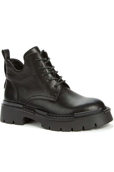 Betsy Black Booties Womens Shoes
